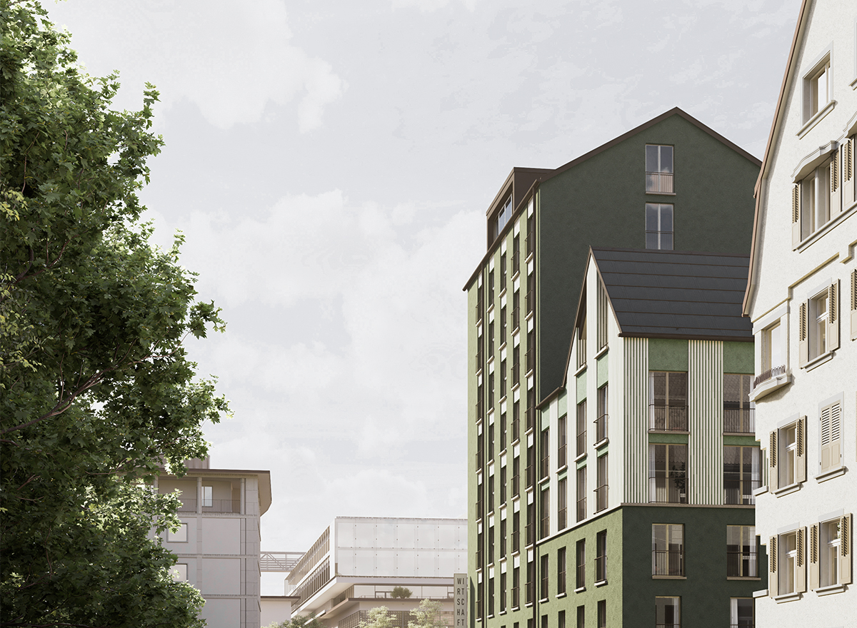 Ensemble de logements à la Edenstrasse