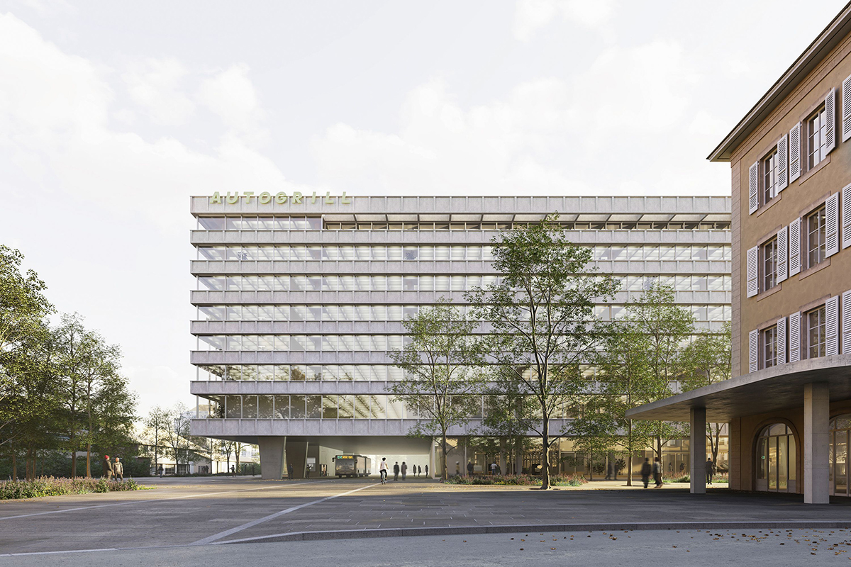 Transformation d'un immeuble de bureaux et commerces