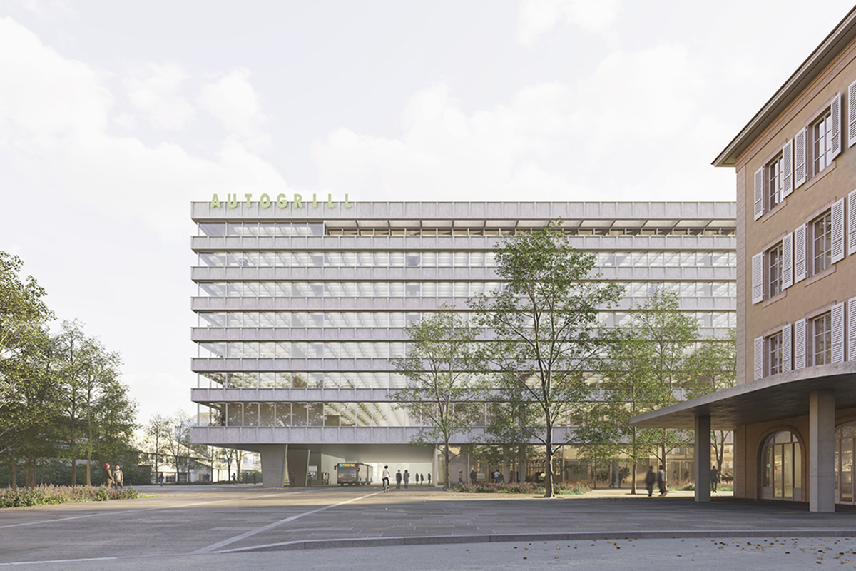 Transformation d'un immeuble de bureaux et commerces
