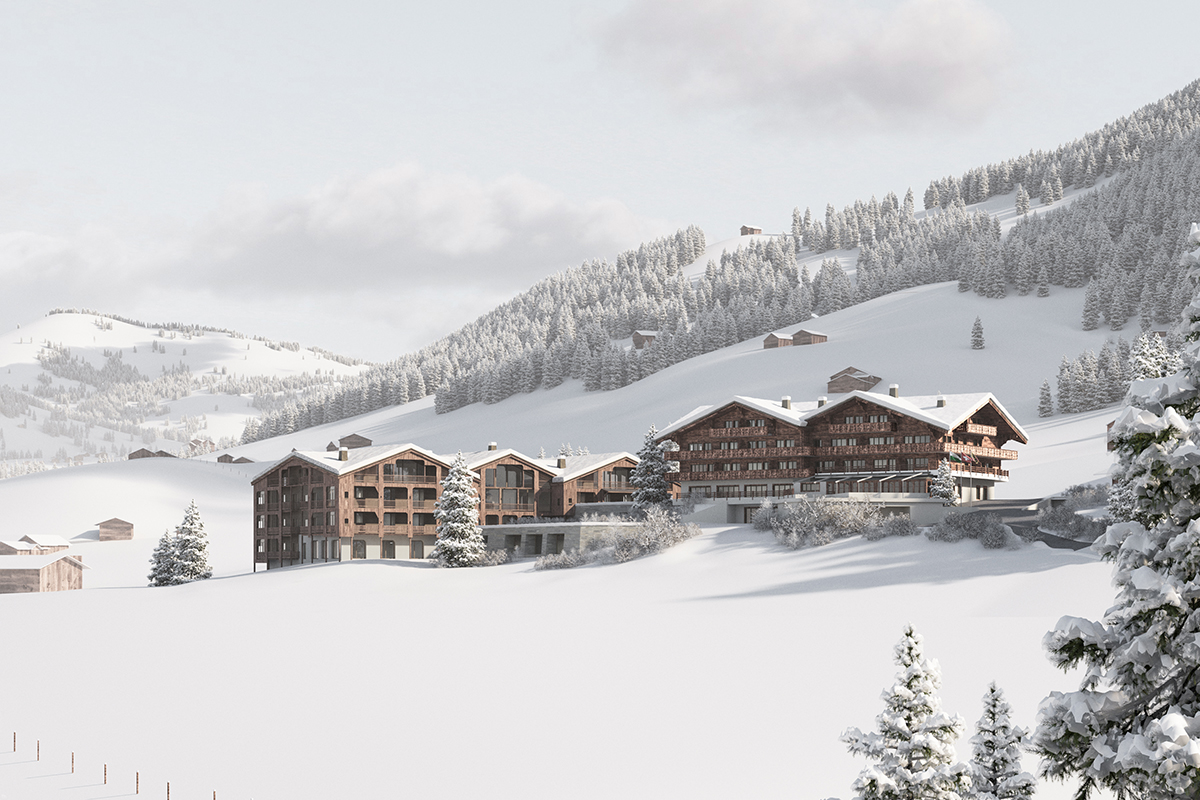 Extension d'un hôtel à Gstaad
